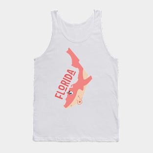 Florida (a funny map) Tank Top